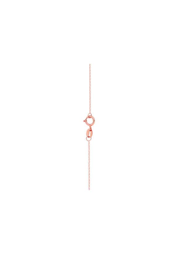 TOMEI Nephrite Series Necklace, Rose Gold 750