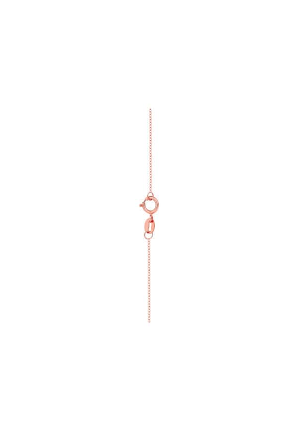 TOMEI Nephrite Series Necklace, Rose Gold 750