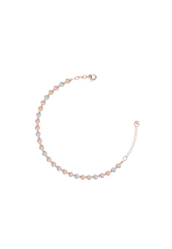 TOMEI Trio-Tone Bracelet, 18K