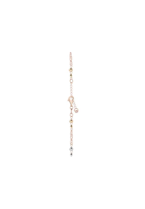 TOMEI Trio-Tone Bracelet, 18K