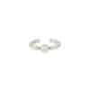 TOMEI Minimalist Pearl Ring, Yellow Gold 750