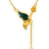 TOMEI x XIFU ????Spiritual Butterfly Necklace, Yellow Gold 999