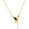 TOMEI x XIFU ????Spiritual Butterfly Necklace, Yellow Gold 999