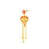 TOMEI x Xifu Earrings, Yellow Gold 999