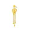 TOMEI x Xifu Earrings, Yellow Gold 999