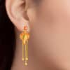 TOMEI x Xifu Earrings, Yellow Gold 999