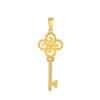TOMEI Lusso Italia Key Pendant, Yellow Gold 916
