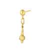 TOMEI Lusso Italia Dangling Earrings Yellow Gold 916