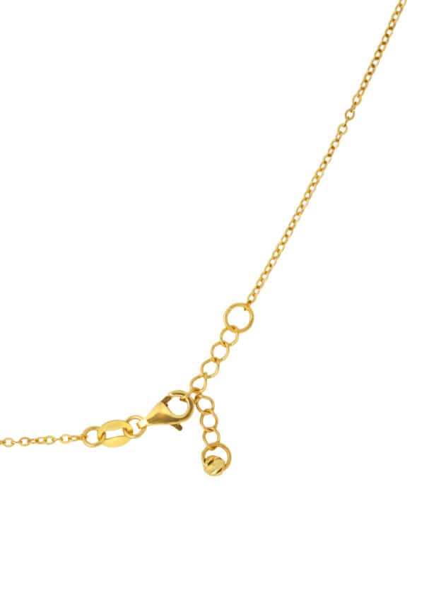 TOMEI Lusso Italia Heart Necklace, Yellow Gold 916