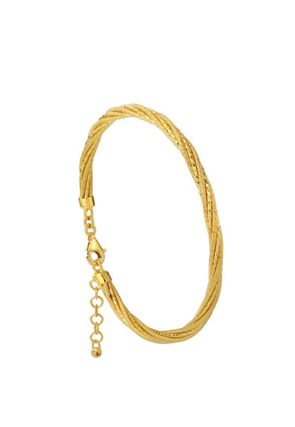 TOMEI Lusso Italia Bangle, Yellow Gold 916