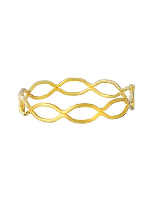 TOMEI Bangle, Yellow Gold 916