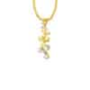 TOMEI Diamond Cut Collection Pendant, Yellow Gold 916