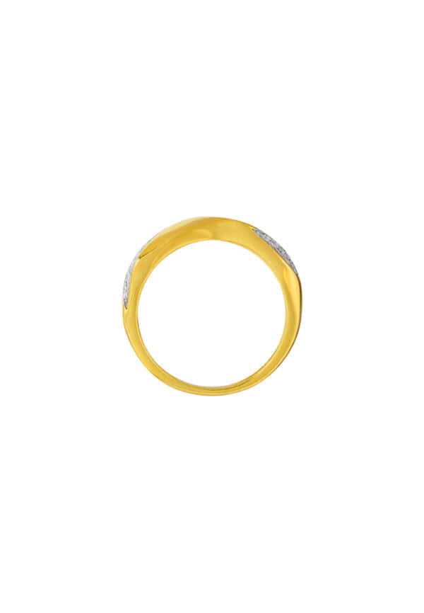 TOMEI Diamond Cut Collection Ring, Yellow Gold 916