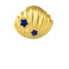 TOMEI Chomel Collection Shell Charm, Yellow Gold 916
