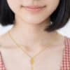 TOMEI Lusso Italia Key Pendant, Yellow Gold 916