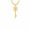 TOMEI Lusso Italia Key Pendant, Yellow Gold 916