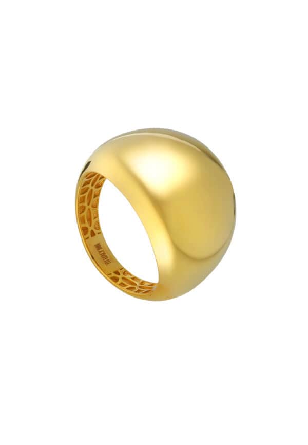 TOMEI Lusso Italia Key Ring, Yellow Gold 916