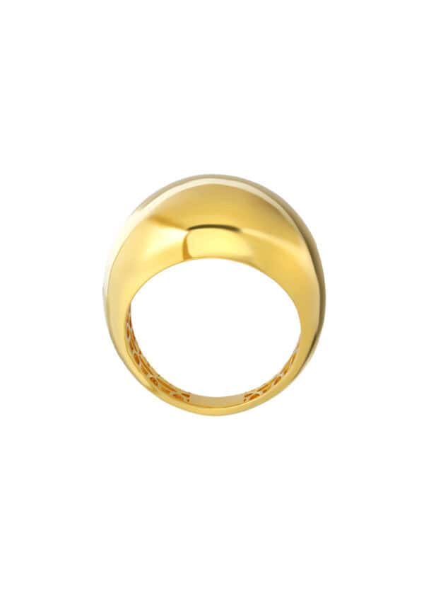 TOMEI Lusso Italia Key Ring, Yellow Gold 916