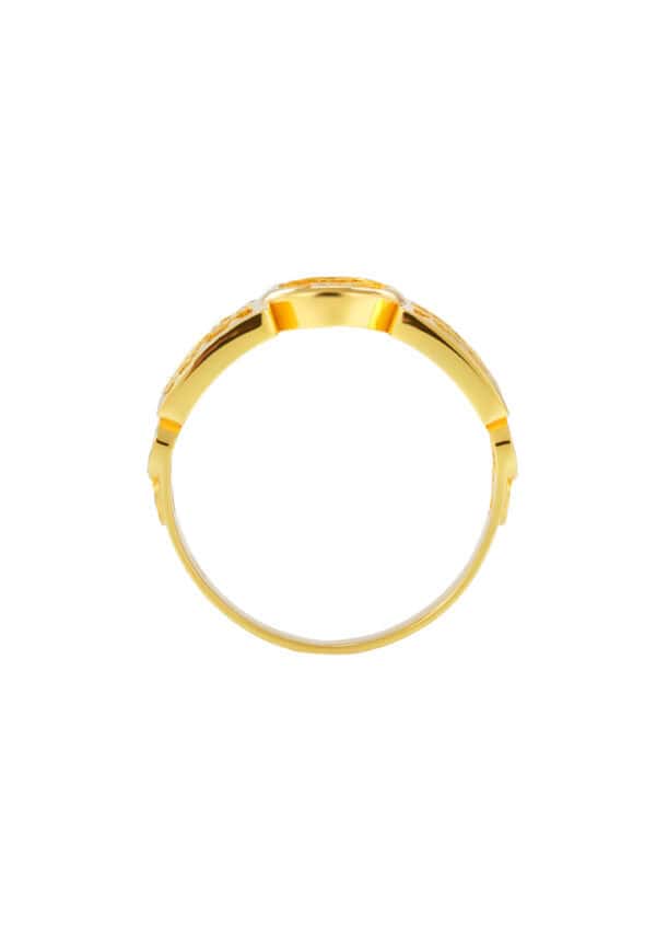 TOMEI Abacus Ring, Yellow Gold 916