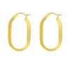 TOMEI Lusso Italia Loop Earrings, Yellow Gold 916
