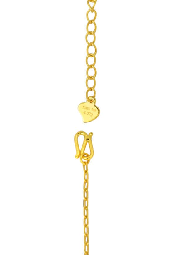 TOMEI Unicorn Bracelet, Yellow Gold 999