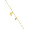 TOMEI Unicorn Bracelet, Yellow Gold 999