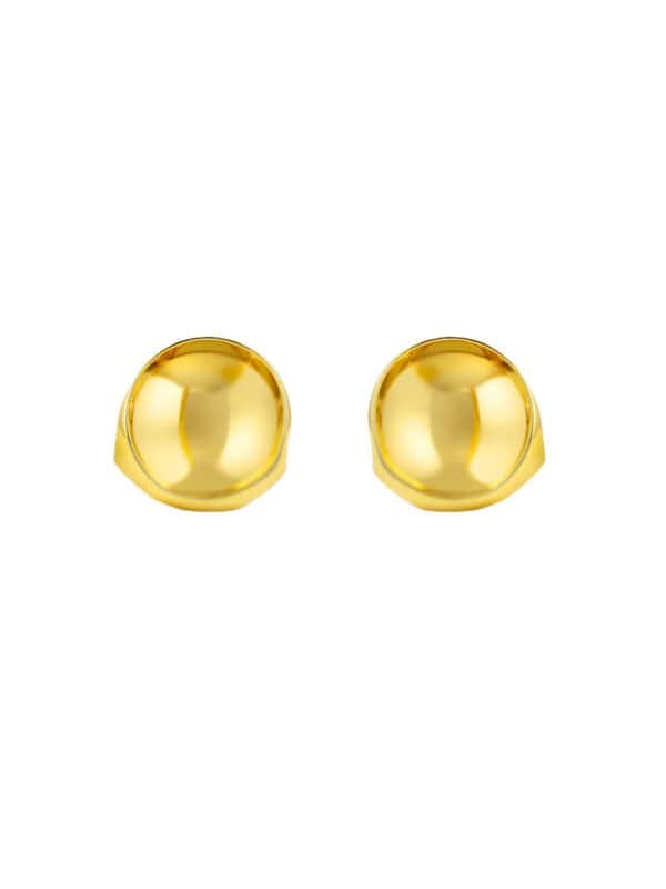 TOMEI Earrings, Yellow Gold 916