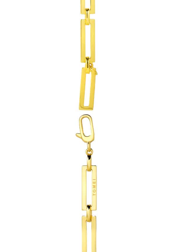 TOMEI Link Bracelet, Yellow Gold 916