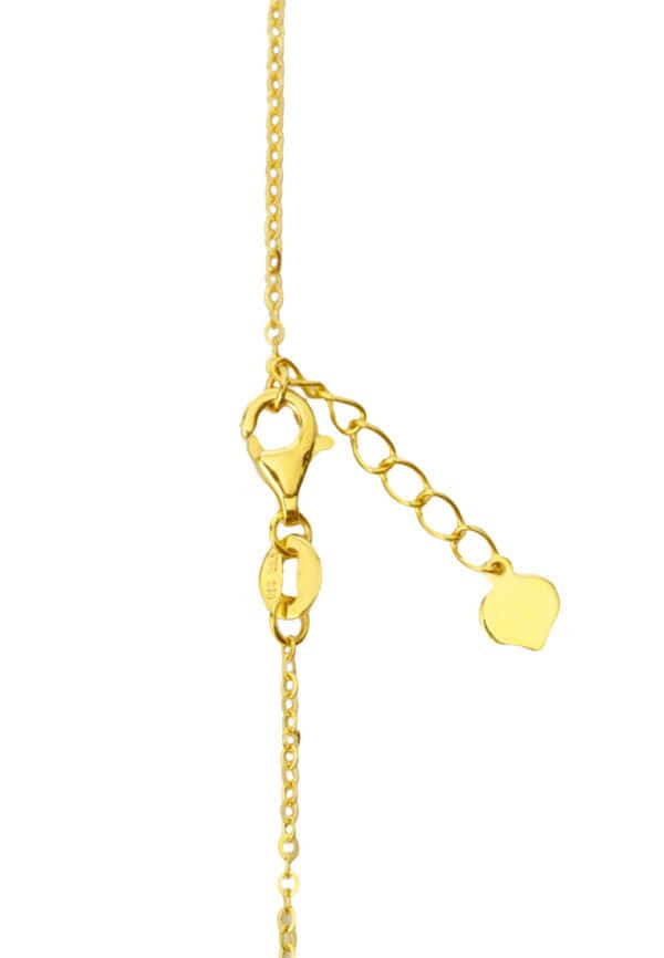TOMEI Flower Necklace, Yellow Gold 916