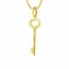 TOMEI Key Pendant, Yellow Gold 916