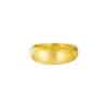 TOMEI Matte Ring, Yellow Gold 916