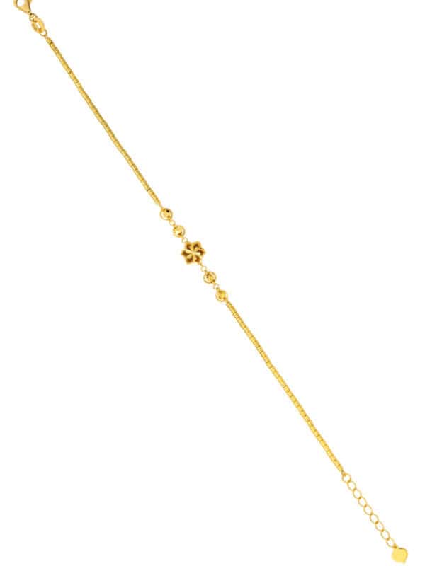 TOMEI Flower Bracelet, Yellow Gold 916
