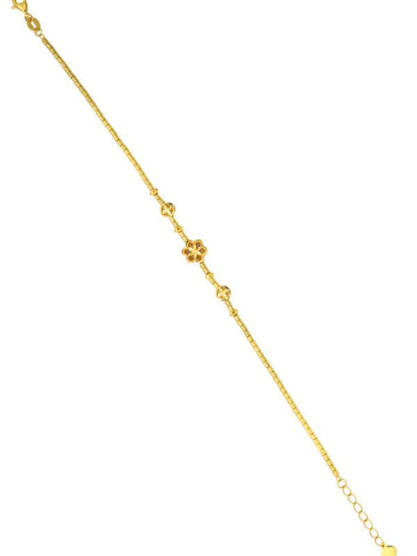 TOMEI Flower Bracelet, Yellow Gold 916
