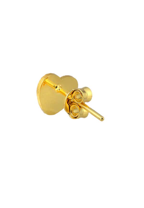 TOMEI Love Earrings, Yellow Gold 916