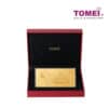 TOMEI Happy Full Moon Baby With Cake Gold Foil 1G, Yellow Gold 9999