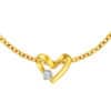 TOMEI Diamond Cut Collection Only Love Pendant, Yellow Gold 916