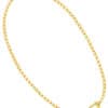 TOMEI Lucky Horseshoe Necklace, Yellow Gold 916