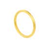 TOMEI Plain Band Ring, Yellow Gold 916