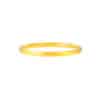 TOMEI Plain Band Ring, Yellow Gold 916