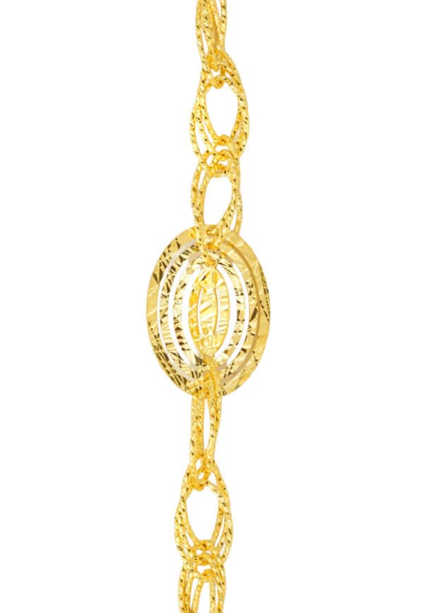 TOMEI Lusso Italia Bracelet, Yellow Gold 916
