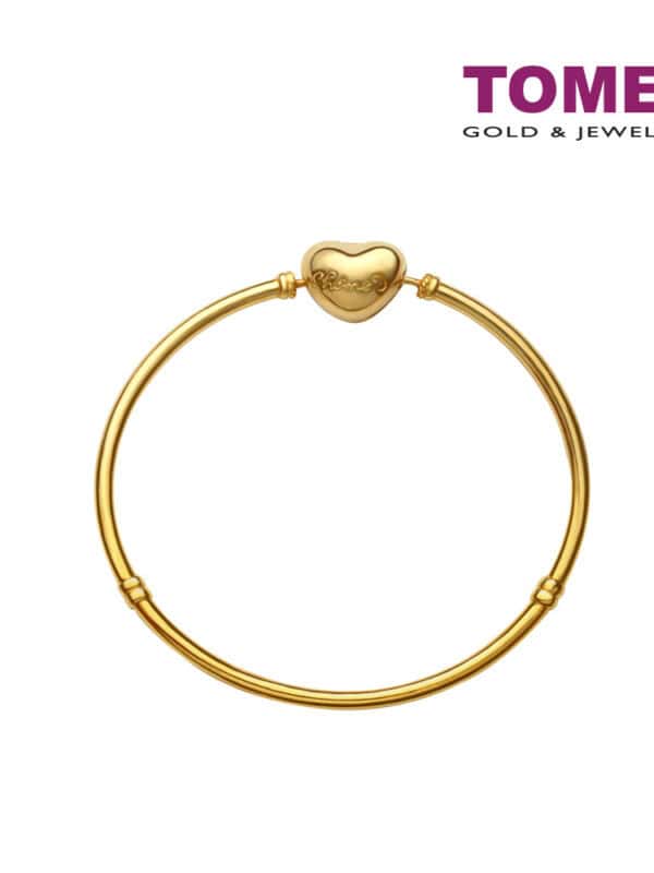 TOMEI Chomel Bangle, Yellow Gold 916