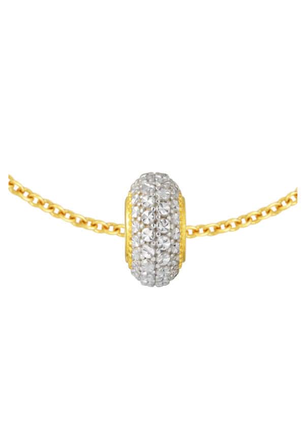 TOMEI Chomel Doghnut Charm, Yellow Gold 916/22K