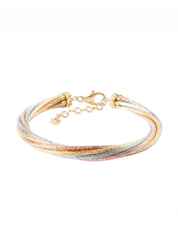 6268487-7305-7848626-1 TOMEI Bangle of Razzmatazz in Vogue and Verve, Yellow Gold 916/22K