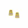 TOMEI Diamond Cut Collection Earrings, Yellow Gold 916