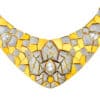 TOMEI Diamond Cut Collection Necklace, Yellow Gold 916