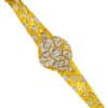 TOMEI Diamond Cut Collection Bracelet, Yellow Gold 916