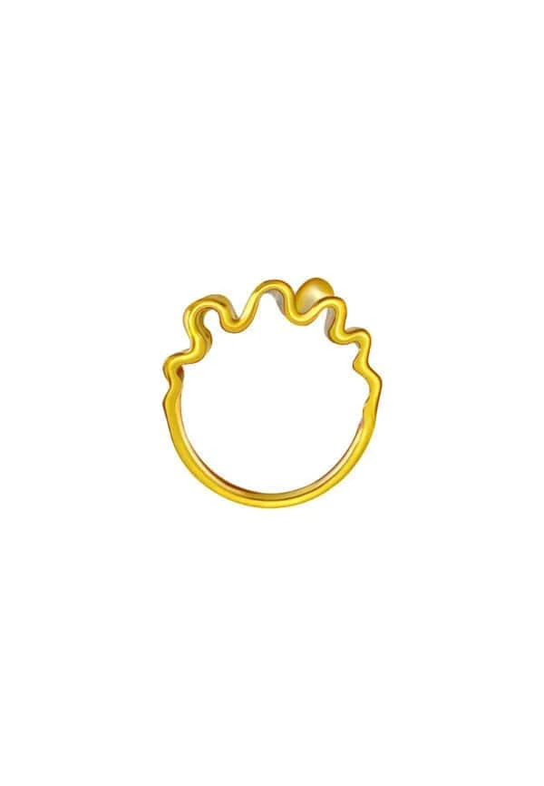TOMEI Anastasia Ring, Yellow Gold 916