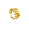 TOMEI Anastasia Ring, Yellow Gold 916
