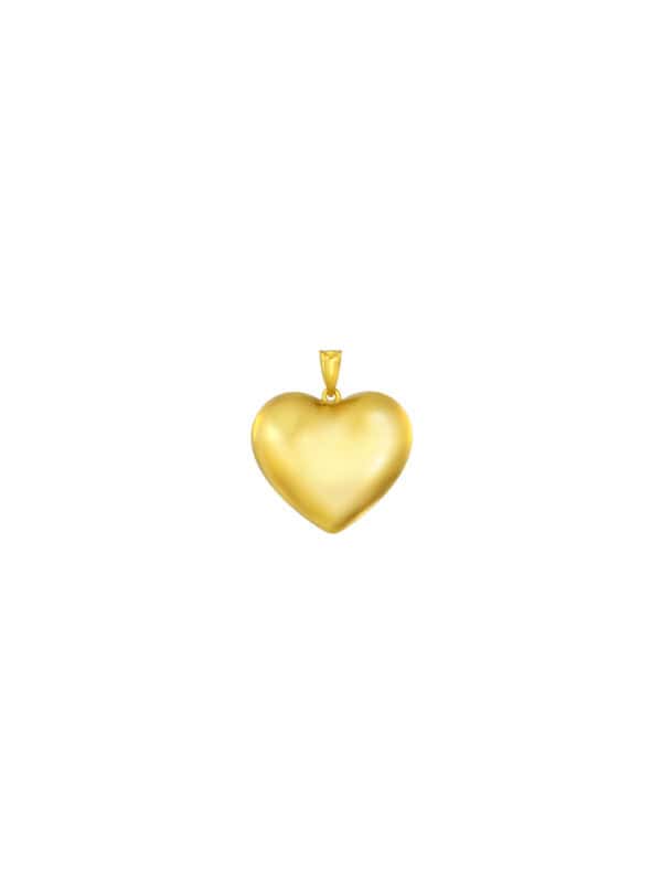 TOMEI Lusso Italia Heart Pendant, Yellow Gold 916