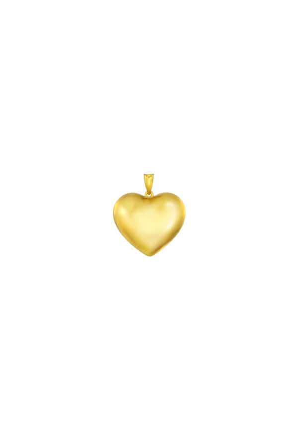 TOMEI Lusso Italia Heart Pendant, Yellow Gold 916